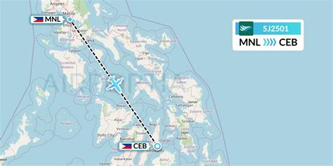 manila to cebu distance